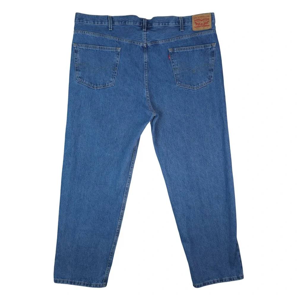 Levi's 550 Relaxed Fit Tapered Leg Jeans Mens 46x32 Blue Denim Medium Wash